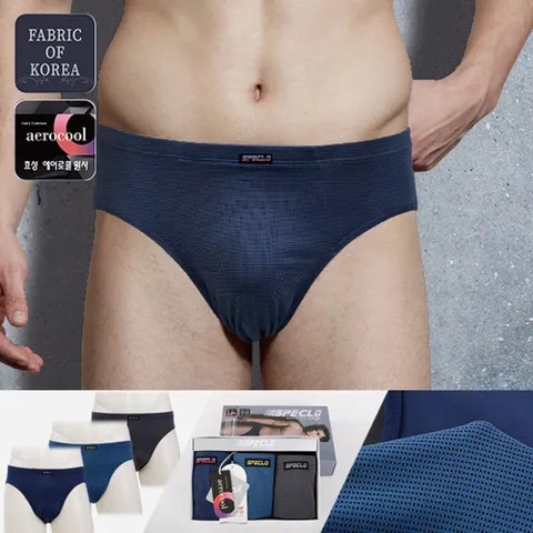 에어매쉬 남자 브리프 삼각 팬티 속옷 SMPDC-558