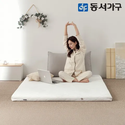 EZ매트 벨로아 케미컬폼 토퍼 DS싱글 매트리스 DF629906