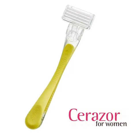 세레이져 옐로우 세라믹 여성용 제모기 얼굴 바디 면도기