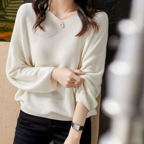 [브리치] 허그허그 / 베이직 3 color 소매벌룬 니트