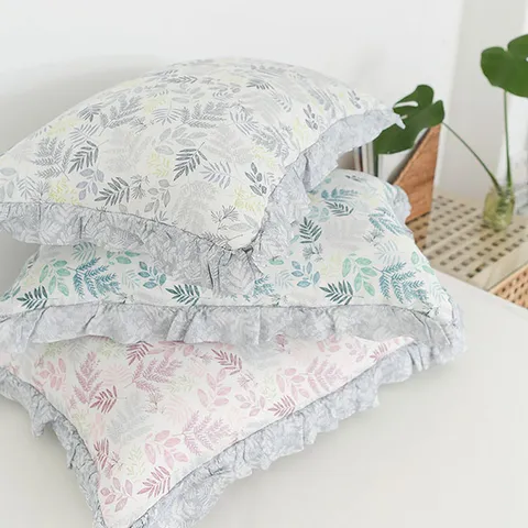 [레브라이프] 인견 빅 리프 베개 커버-3 COLOR