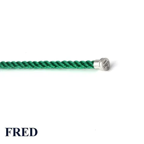 프레드 포스텐 화이트골드 케이블 에메랄드 6B1089