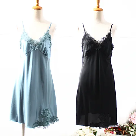 [시골양품점]샤론 로즈레이스 슬립[EM140]원피스속치마,나이트슬립,드레스이너웨어,공단슬립