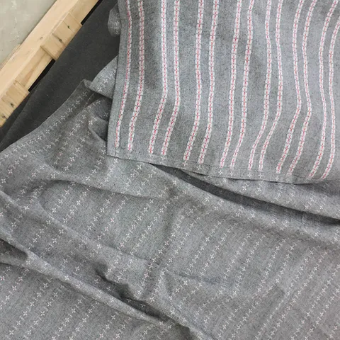 [레브라이프] 차콜 자수 여름 홑이불