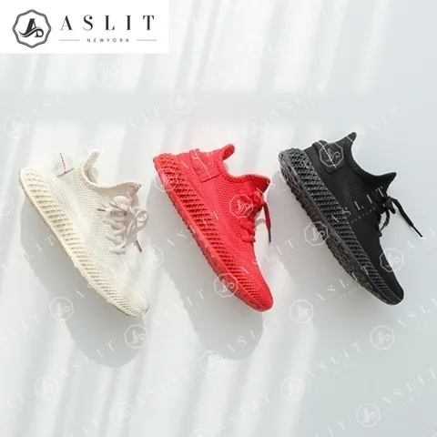 [애슬릿] 발 편한 여성 메쉬 운동화 레이스업 니트 런닝화