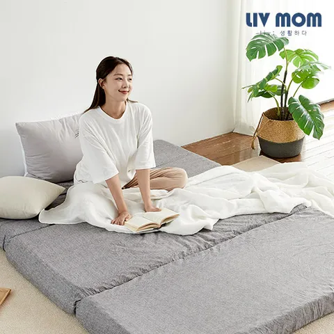 3단접이식 빨아쓰는 매트리스 11cm 퀸