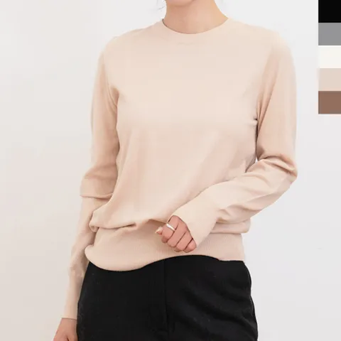 PKT 1001 여자노멀라운드니트티