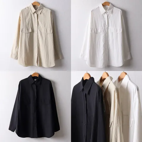 위쉬몰 MO 바스락버튼카라남방F094H108 빅사이즈