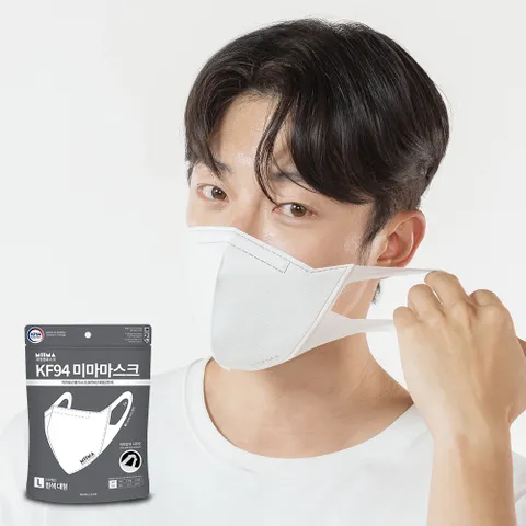 미마 보건용 마스크 KF94 흰색 대형 30개입