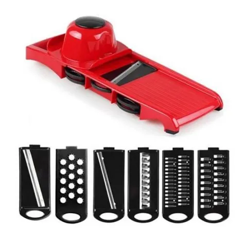 와인앤쿡 다용도 미니멀 6종칼날 채칼 1개