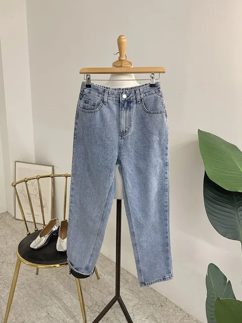 [브리치]  / 비엔트 보이핏 뒷밴딩 데님(FREE XL)