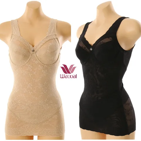 와코루 C컵 어깨끈넓은 중간기능 여성 바디쉐이퍼 반올인원 [WBT3211C] 463694