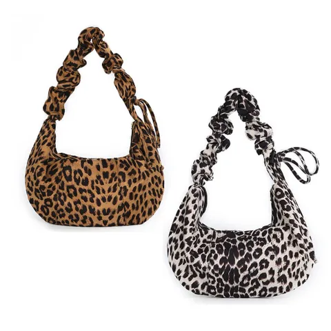 119_61 호피무늬 토트백 여성 손가방 호보백 캐주얼백 호피무늬백 미니가방 여성손가방