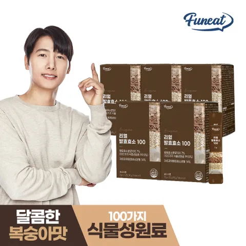 퍼니트 리얼 발효효소 100 30포 x 5박스 복숭아맛