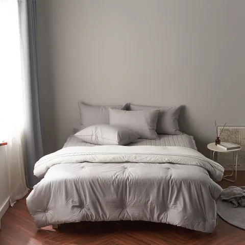 [에르미아] 브레드 호텔식 고밀도 피그먼트 차렵침구 세트/단품