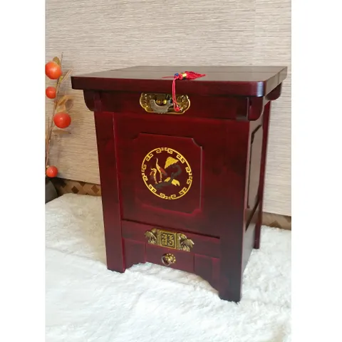 고급 오동나무 쌀통 쌀보관함 뒤주 40kg 쌀단지 GU004