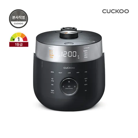 쿠쿠 6인 마스터셰프 트윈프레셔 LIVE전용 IH밥솥 블랙/CRP-LHTR