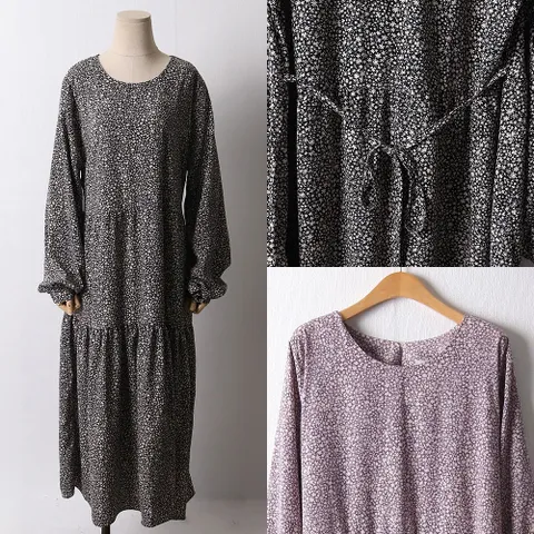 CH 플라워소매퍼프원피스F470H110 여성의류