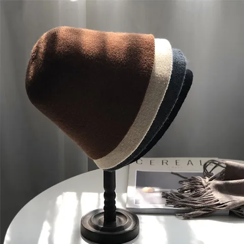 21FW/니트 버킷햇/겨울모자/방한/벙거지