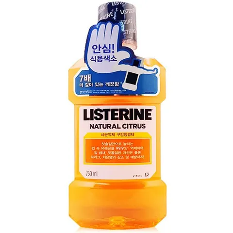 리스테린 750ml 시트러스 구강청결제