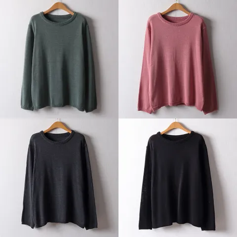 EB 홀가스프링라운드니트B925H110 여성의류