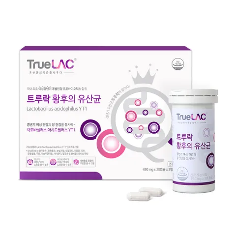 트루락 황후의 유산균 12주분 여성 갱년기 건강기능식품 유산균 영양제 특허 프로바이오틱스 YT1