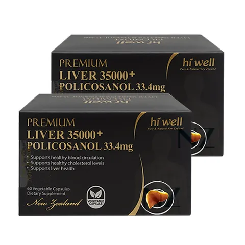 [해외직구]  프리미엄 리버 폴리코사놀 60캡슐 2개