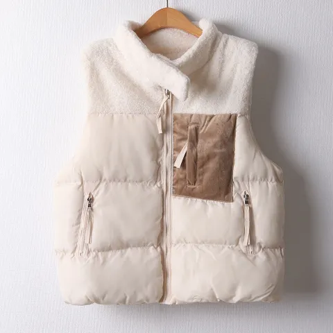 아이우먼 포그니양털패딩조끼 SKA823M109 빅사이즈