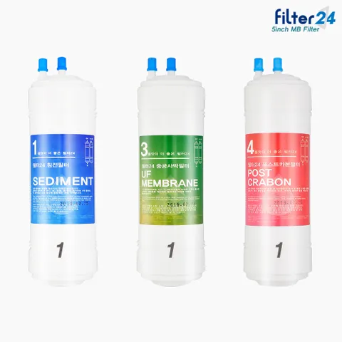 WD502GB LG정수기필터 엘지 호환 전체세트 [6인치 1+1+1]