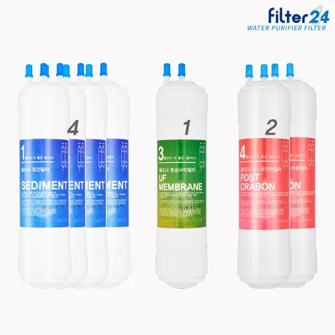 원봉 워터피아 WFP-790 정수기필터 호환 1년세트 [8인치 4+1+2]