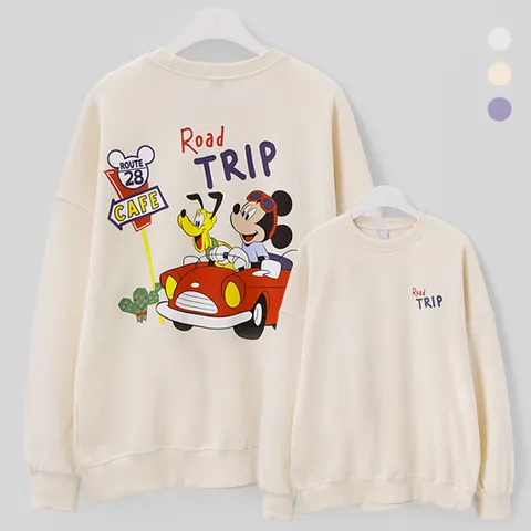 [MNC] 정품자동차미키 박스핏 맨투맨 MDMT052SM