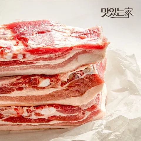 맛있는家 오직흑돼지 제주 프리미엄 1+등급 오겹/목살 400g