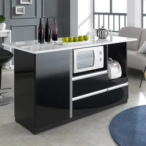 로제 1500 아일랜드 렌지대 수납장 YOD007