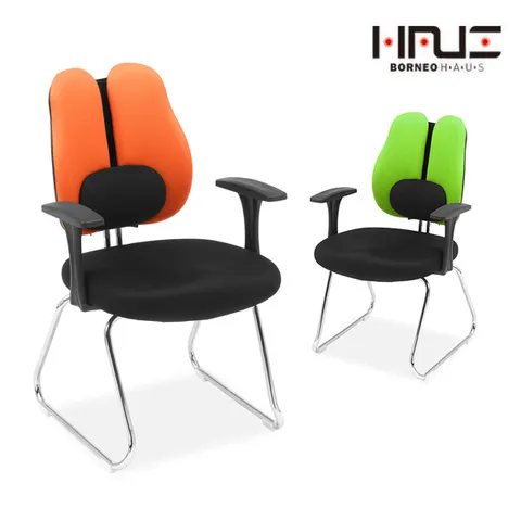 보루네오 엘리브 이지 더블요추 메쉬 책상의자팔걸이 ch029