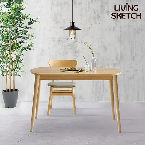 티프랑 1200 원목 테이블[착불]업소용 4인식탁