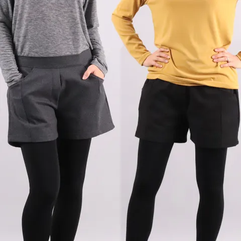 아이우먼 든든 모직 반바지 WW3473M110 빅사이즈