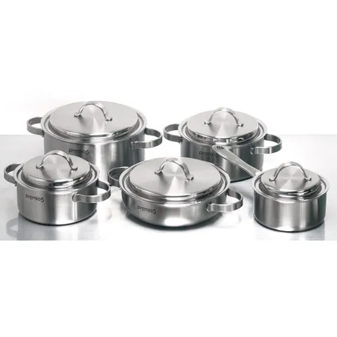 키친아트 프리미오 스텐304 통5중 냄비5종세트