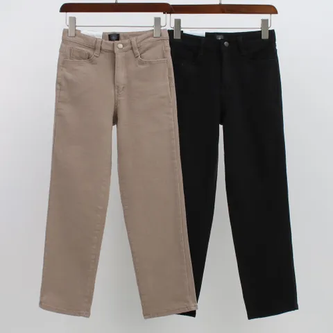 빅사이즈사랑해요 G017L111 베이직컬러기모팬츠 CA