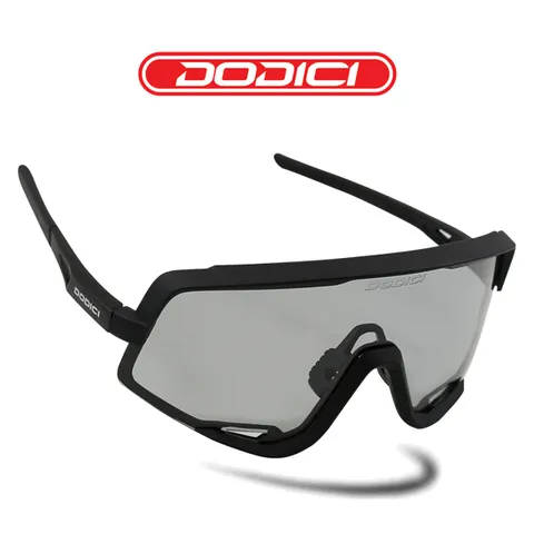 고글변색&편광 048 블랙 스포츠 자전거 선글라스 자전거고글 아시안핏