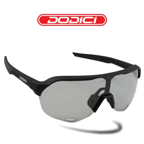 고글변색&편광 049 블랙 스포츠 자전거 선글라스 자전거고글 아시안핏