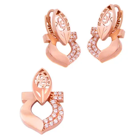 아이비골드 [귀걸이+펜던트] CP 07277/14K