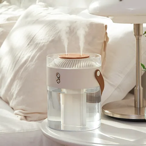 비바 듀얼 2.6L 무선 무드등 탁상 사무실 초음파식가습기 통세척