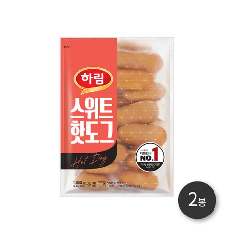 스위트핫도그 1kg 2봉