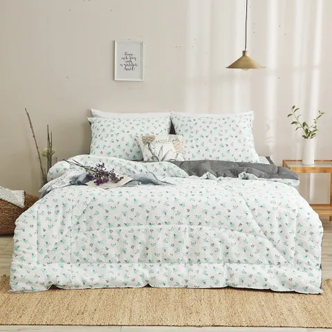 시어서커 패턴 차렵베개세트 SS/Q