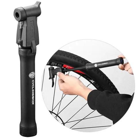 80PSI 휴대용 자전거 펌프 공기주입기 양방향