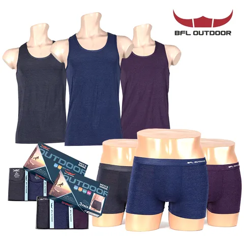 [비에프엘] 남성 기능성 인팅 런닝 드로즈 세트