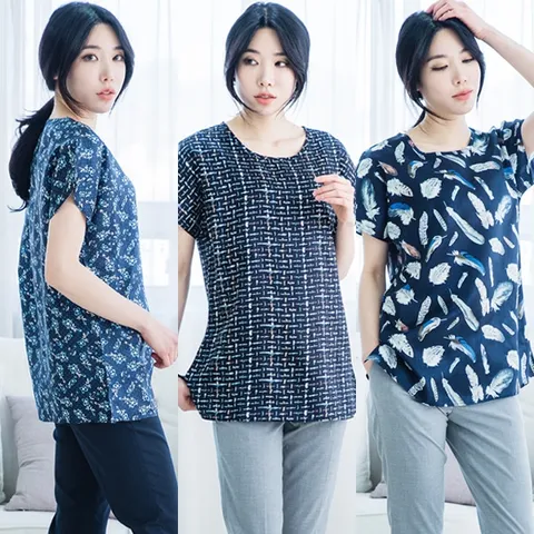 풍기인견 여성 롱티 모음 택1