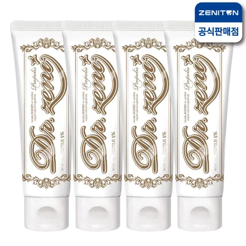 제니튼 검프로젝트 프로폴리스 치약 100g 4세트