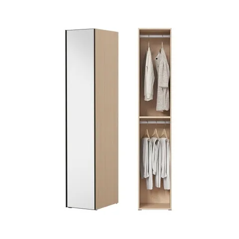 한샘 샘베딩 거울옷장 40cm 높이216cm  2단행거형 2종