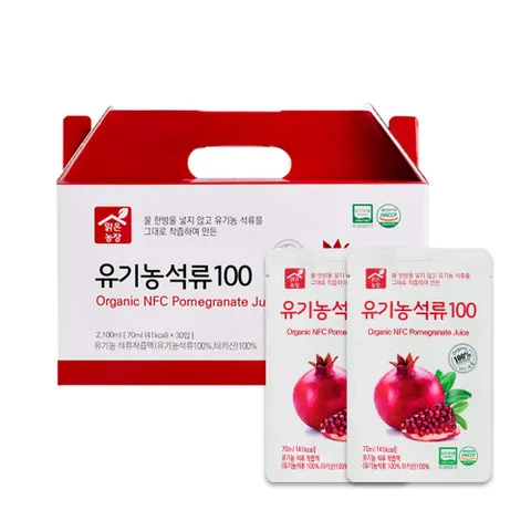 유기농 석류100 70ml×30입,1박스